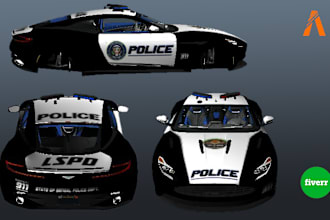 design custom livery of any cars of fivem