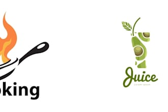 do design food cartoon or character mascot for your business logo design