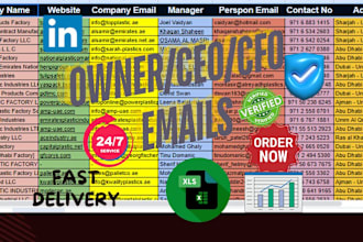 find email address, linkedin leads, b2b and data extraction