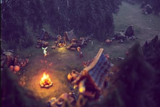 do custom 3d, 2d, multiplayer game, running game for both android, ios, web