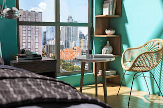 do architectural interior design with realistic 3d rendering