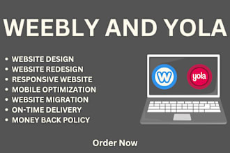 design weebly yola website design