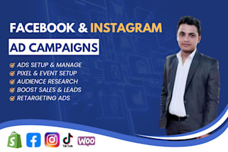 setup shopify facebook and insta ads campaign, shopify marketing