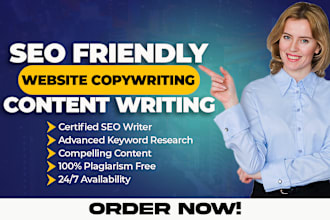 be a website content writer, SEO website content, website copywriting
