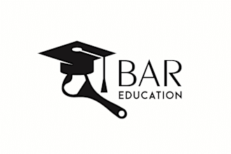 design top quality bar education logo