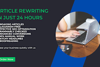 rewrite a blog post or text to make it plagiarism free, article rewriting