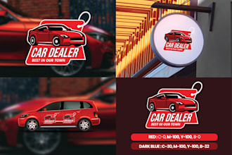 made urgent auto car rental logo in 24 hours