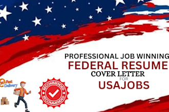 write federal resume, government resume, military resume, and resume writing