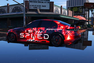 make custom ishowspeed fivem car