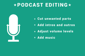 edit audio for podcast