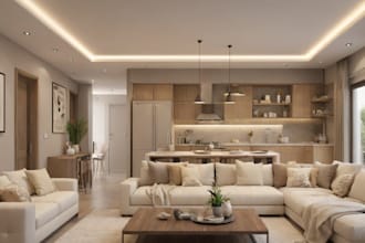 create interior architecture rendering on unreal engine 5