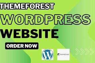 do themeforest wordpress theme installation, customization