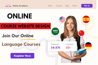 do online course website, thinkific, teachable, kajabi, samcart sales page