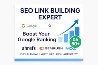 do off page SEO backlinks link building service for website ranking