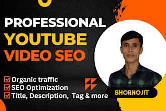 do youtube video SEO expert and channel growth ranking