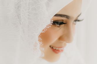 editing wedding photo in lightroom
