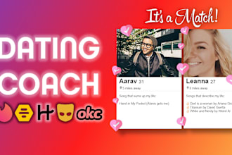 be your dating coach for tinder, bumble, hinge