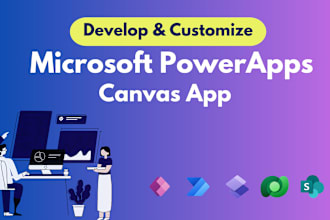 develop and customize powerapps canvas app for your business