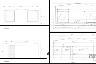 digitalización precisa de bocetos y PDF a dibujos autocad