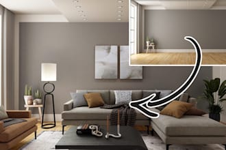 create realistic virtual staging for your real estate photos