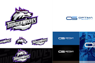 design sports logo for team, event, league, tournament, competition and other