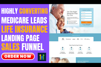generate life insurance lead medicare sales funnel health insurance meta ads