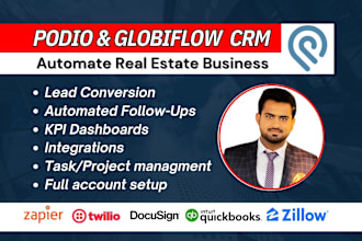 create a podio real estate CRM to automate your business
