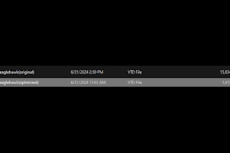 quickly optimize ytd files for your fivem server