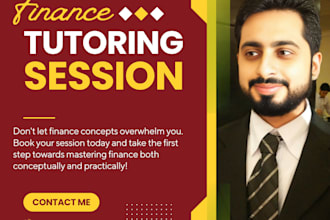 teach you finance courses conceptually and practically
