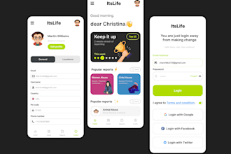 good on design like mobile applications, UI designs