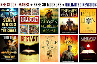 do a christian book cover design and christian ebook