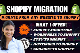 clone website transfer domain etsy to shopify wordpress or shopify migration