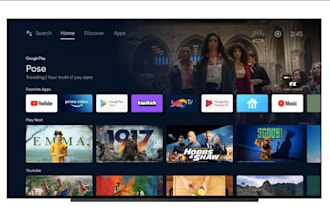 develop iptv app ott app android tv dashboard smart tv app