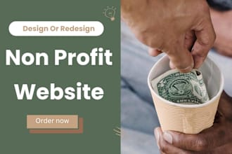 create nonprofit, ngo website, nonprofit, charity, fundraising website