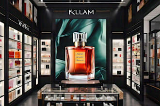design perfume store fragrance shopify website, skin care website