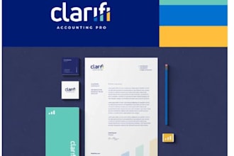 design a professional minimalist logo and brand style guide
