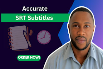 create srt subtitles and captions for your videos