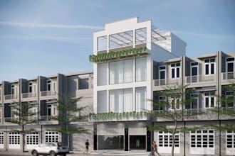 make 3d architectural models and render house designs