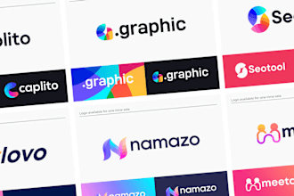 design a geometrical, abstract, and minimalistic logo