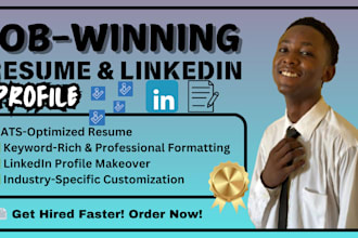 write job winning resume and optimize your linkedin profile