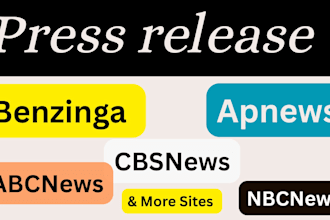 publish press release on apnews, benzinga,abc,cbs,nbc, more