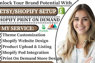 do etsy shopify print on demand store, etsy print on demand, etsy shop seo