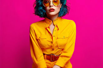 make an amazing wpap pop art portrait for you