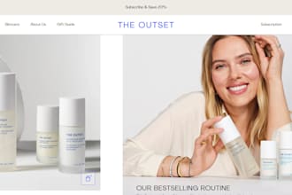 design skincare shopify store beauty store  cosmetics store skin care website
