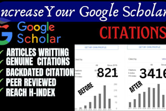 do backdate citation publish research article increase google scholar citations
