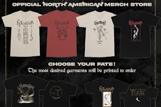 design your band or music project tee design