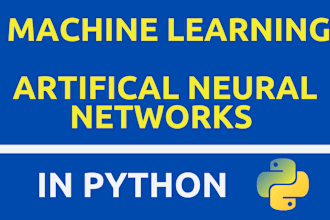 machine learning and artificial neural networks in python