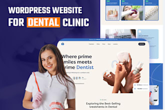 design medical, dental, healthcare, clinic, home care websites