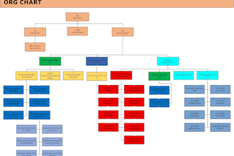 create company organizational charts in visio, powerpoint and excel