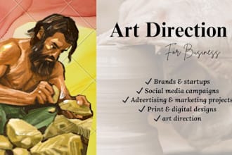 provide professional art direction for your brands and projects